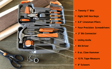 39 Piece General Tool Kit - DT9706OR