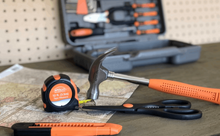all in one orange tool set, orange tool kit