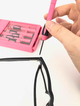 Apollo Tools 53 Piece Household Tool Kit with Tool Box Pink- DT9773P precision screwdrivers in use