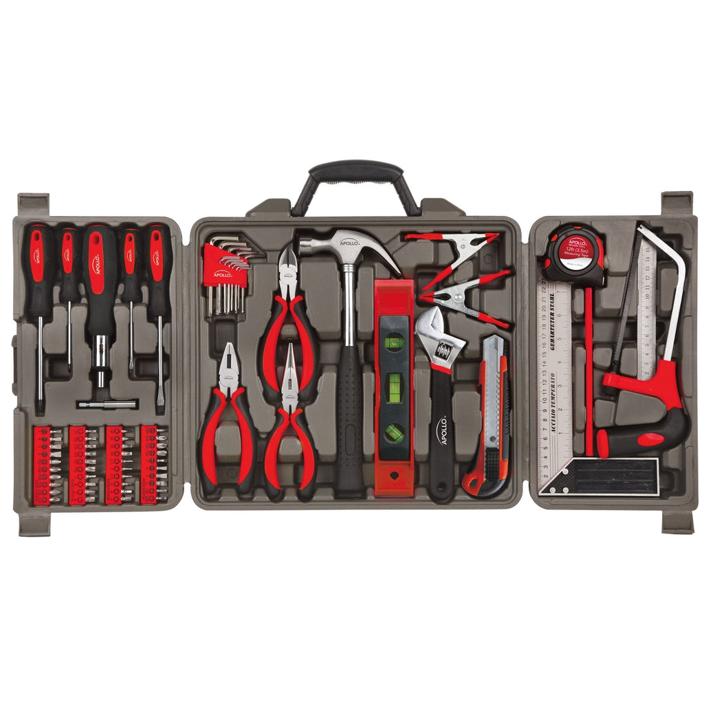 71 Piece Household Tool Kit in case – Apollo Tools