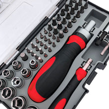 55 Piece Metric Tool Set with Ratcheting Bit Driver, Precision Bit Driver and Bit Assortment - DT5024 detail