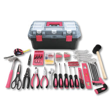 Apollo Tools 170 Piece Household Tool Kit with New and Improved Tool Box  PINK- DT7103P