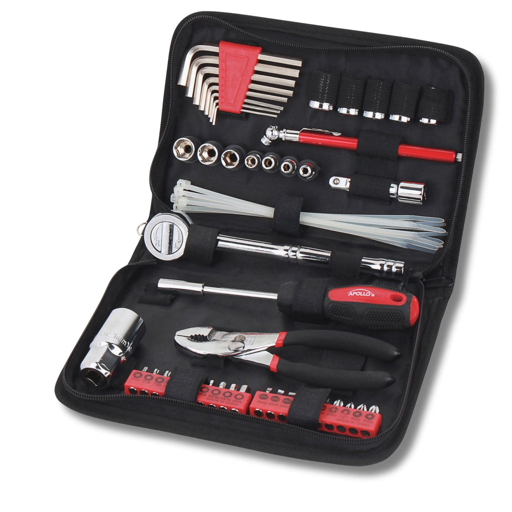 Auto Tool Set In Zipper Case- Metric – Apollo Tools
