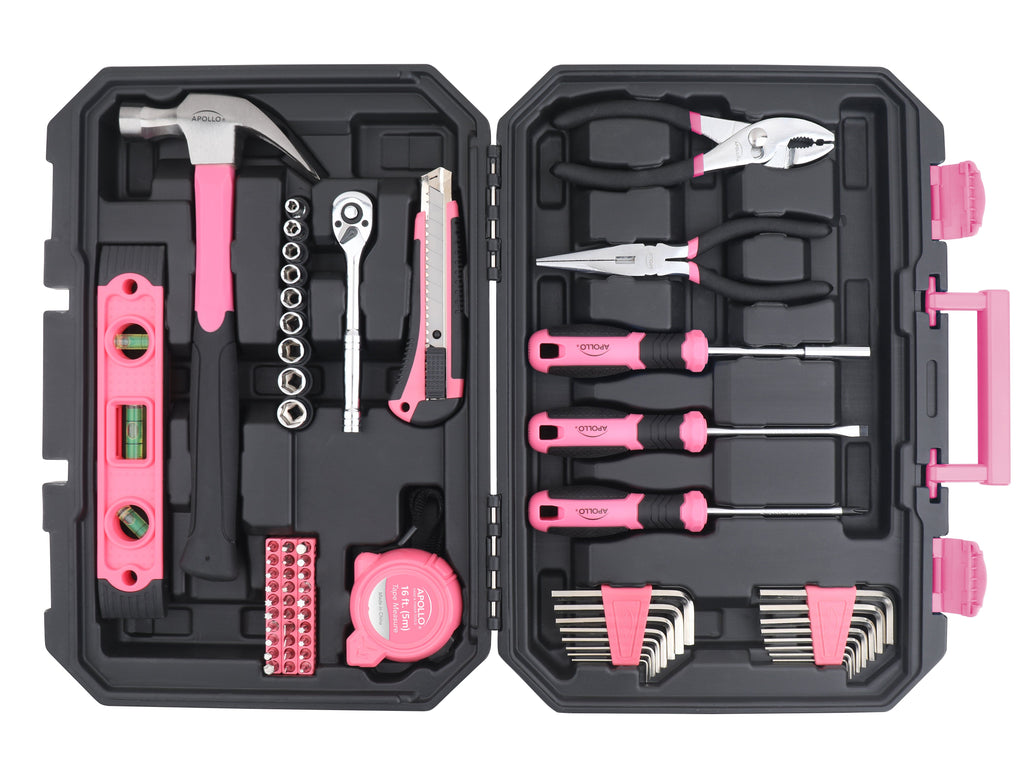 Pink Crafter's Toolbox, Craft Tools and Case