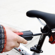 Apollo Tools Flashlight Mr. 7-Hands - DT1719 in use on bicycle