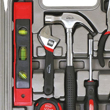 Apollo Tools 53 Piece Household Tool Kit - DT9408 shows detail of the open tool set