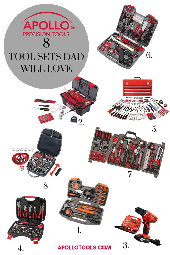 Looking for a great Father's Day gift?  He will love that 'new tool set smell', we promise !
