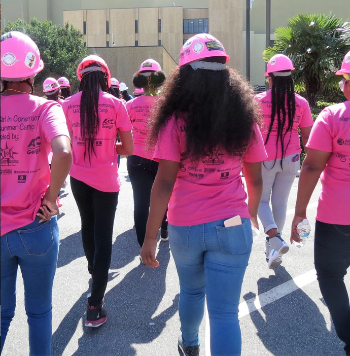 A free construction summer camp for girls depends on your donations