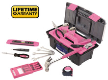 53 Piece Household Tool Kit with Tool Box Pink- DT9773P