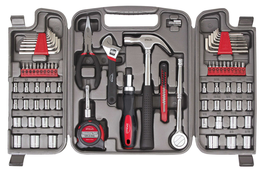 most reached-for hand tools and sockets used for automotive, mechanical and household repairs. 