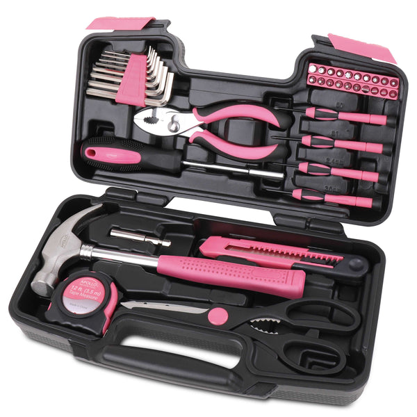 39 Piece General Tool Set Pink - DT9706P