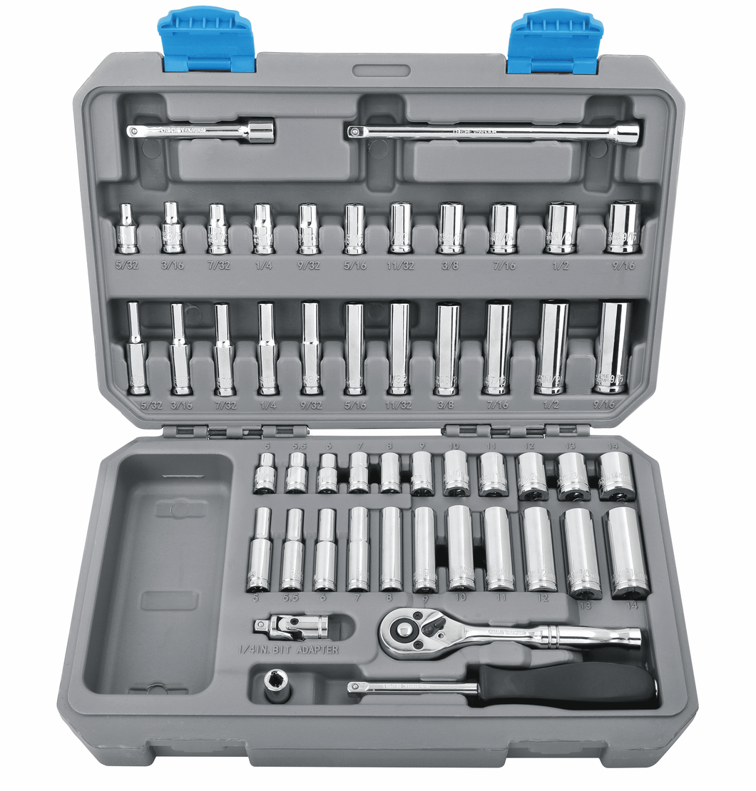 APOLLO TOOLS DT0004 50 Piece Drive Socket Set Apollo Tools