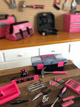 53 Piece Household Tool Kit with Tool Box Pink- DT9773P