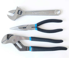blue wrech, blue pliers, all in one garage tool set,  compact mechanics tool set, 