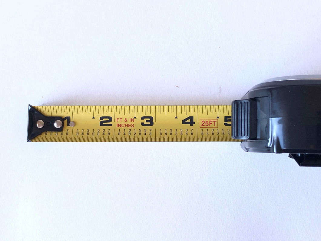 Sagit Round Tape Measure All Black Mini Telescopic Tape 150 Cm