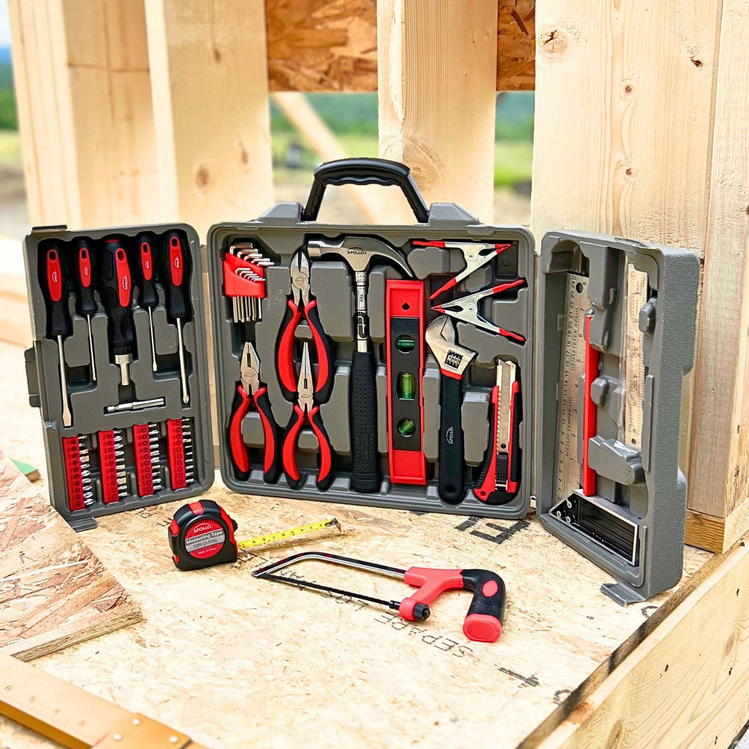 apollo garden tool set 71 Piece Household Tool Kit in case – Apollo Tools