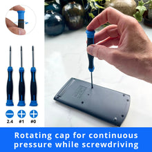 Compact 81 Piece Tool Set with 3.6V Li-Ion Rechargeable USB Cordless Screwdriver - DT2020 Blue/Gray