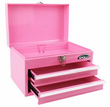 pink metal tool box tool chest with drawers