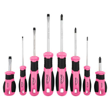 Apollo Tools 8 Pink Essential Screwdriver Set DT5018P