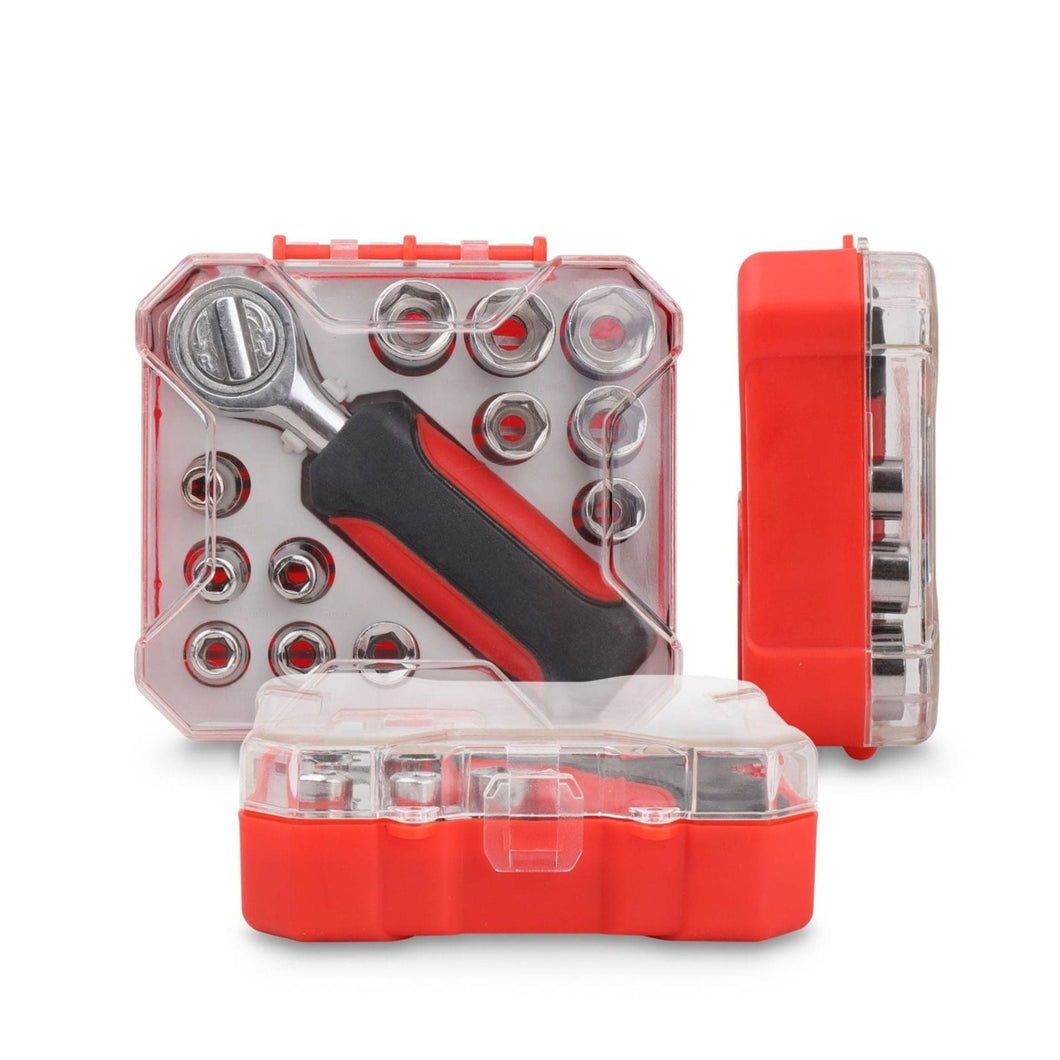 Halfords Advanced 200-Piece Socket And Ratchet Spanner Set: Complete