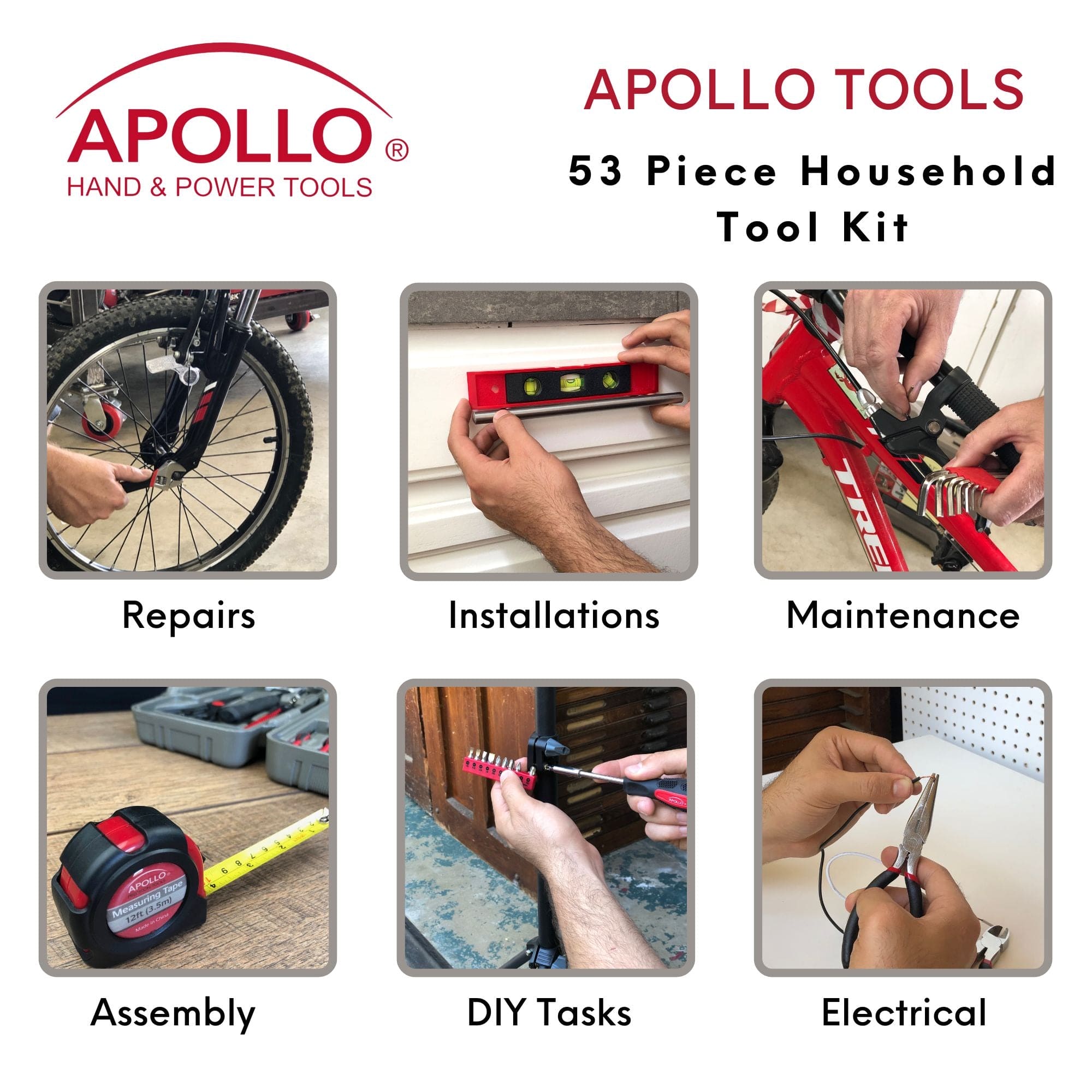 selection of most commonly reached for tools. Multi purpose Household ...