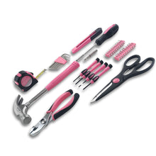 Apollo Tools 39 piece tool set model DT9706P (pink) shows individual tools against white background