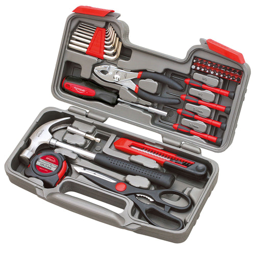 Apollo Tools 39 piece tool set model DT9706 red