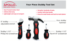 Four Piece Stubby Tool Set - DT0240