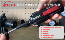 multi screwdriver, all in one screwdriver, mr 7 hands, multi tool
