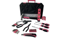 Apollo Tools small  pink tool set with donation to the breast cancer research foundation DT0001P tools and case
