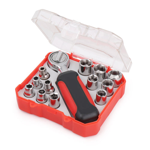 apollo tools mini socket set with 1/4 inch sockets