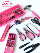 Pink 170 Piece Household Tool Kit with New and Improved Tool Box - DT7103P