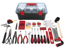 Red 170 Piece Household Tool Kit with New and Improved Tool Box - DT7103