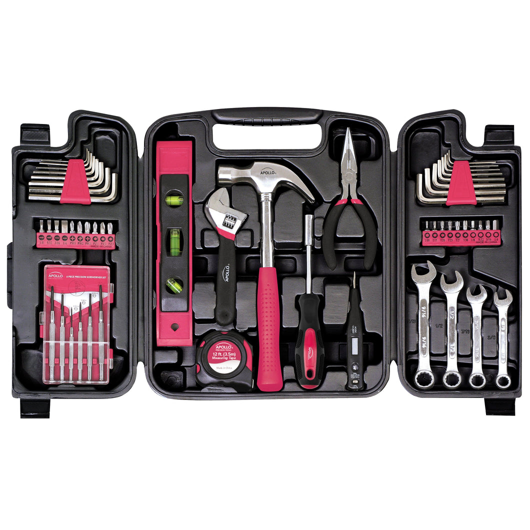 53 Piece Household Tool Kit Pink - DT9408P